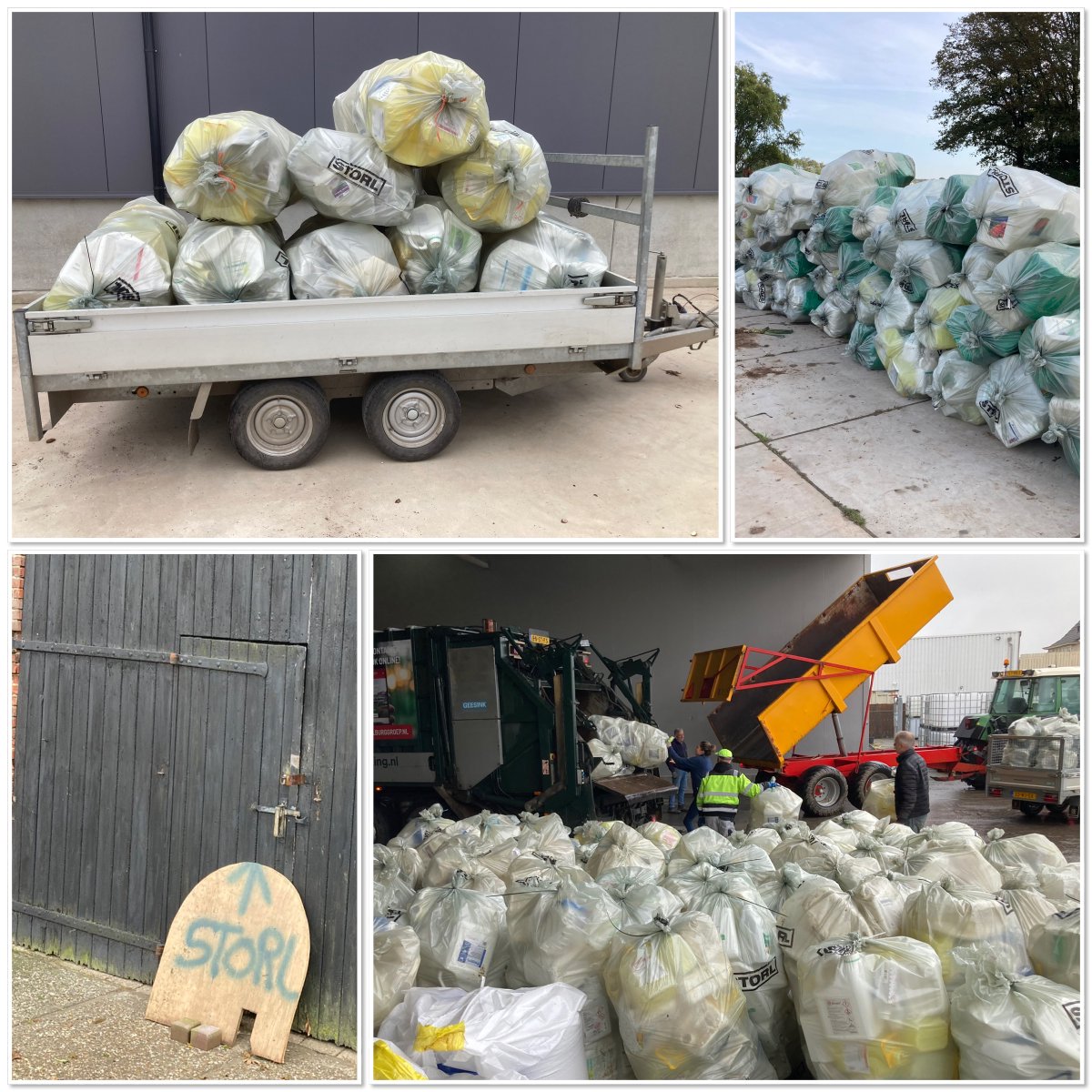 Veel positieve reacties van telers bij de inzameling van lege schone cans van gewasverzorgingsprodukten. Afgelopen week in verschillende provincies ingezameld.  Voor meer informatie storl.nl 

<a href="/LTONederland/">LTO Nederland</a> <a href="/CropLifeNL/">CropLife NL</a> <a href="/CUMELANederland/">Cumela</a>