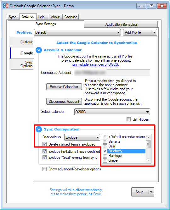 OGcalsync's tweet image. New OGCS release v2.10.2 Alpha brings filtering on Google colours!
Staged roll-out for existing users may mean it's not available through the app for a few days, unless manually downloaded.
github.com/phw198/Outlook…
