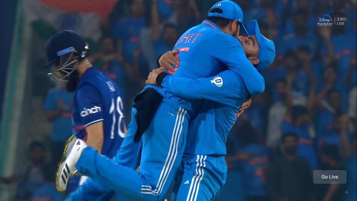 Congratulations Blue Army 🇮🇳 <a href="/ImRo45/">Rohit Sharma</a>
#INDvsENG