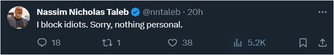 And they say the same thing about you. https://t.co/lKdgVcXLTp<a href="/tag/animalblocked"class="tags"><span>#animalblocked</span></a>