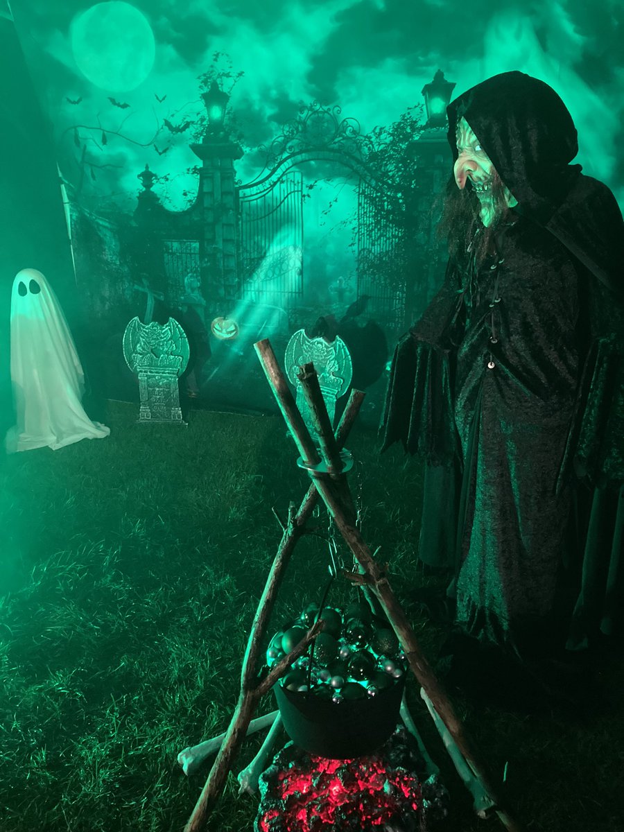 Spooky scenes at the Halloween Photo Booth at the #Mytchett Halloween party last night