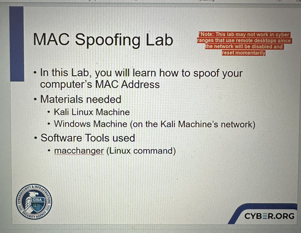 CoachJayMathis's tweet image. Yes, We do in fact learn how to hack in @BburgHSBruins Cybersecurity classes! Gonna be an AWESOME week! MAC Spoofing, Backdoors and keyloggers oh my! #CyberSecurity #cteteacher #highschoolteacher