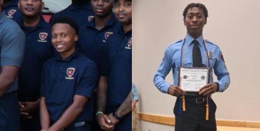 #BREAKING: Vicksburg Firefighter/Paramedic Jarod Squire (left) and Firefighter/EMT Derico Davis (right) lost their lives after a fatal crash early Sunday morning. tinyurl.com/2tdz2r5t?utm_s…