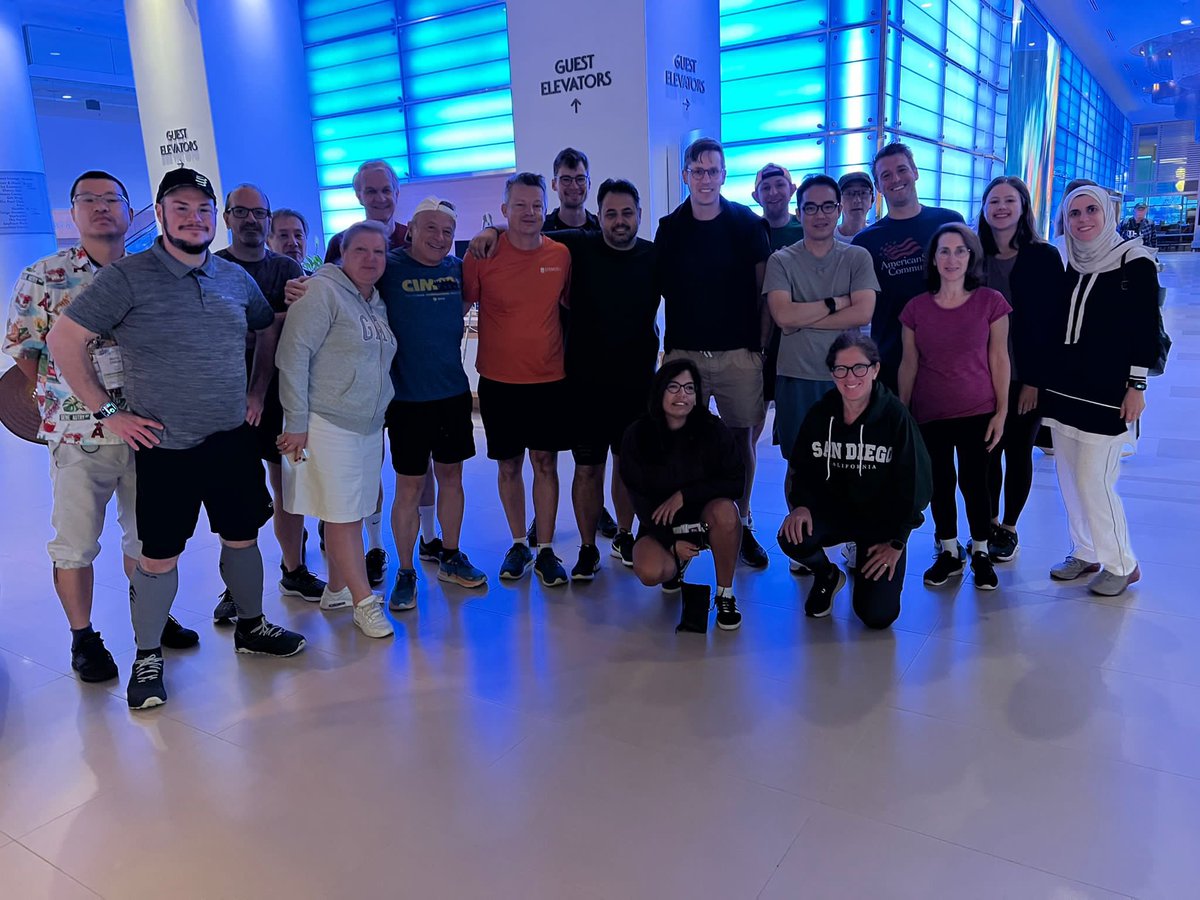 Citro_Lab's tweet image. What a wonderful morning run and walk 🏃 in San Diego area organized by @IPITA_YIC and @IXAYIC within IPITA, IXA and CTRMS 2023 Congress. Good brain oxygenation after amazing scientific sessions #Sandiegomeeting2023 #IPITASanDiego2023 @IPITAgroup