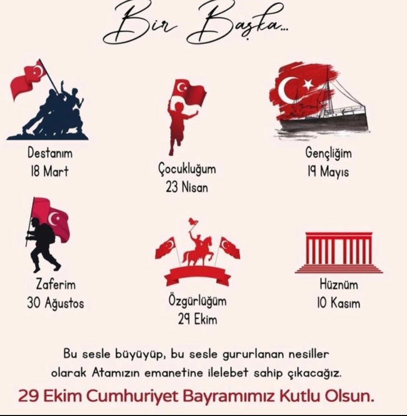 #Mustafa_Kemal_Atatürk #29EkimCumhuriyetBayramıKutluOlsun