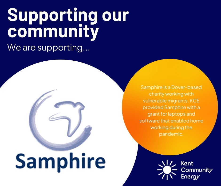 Kent Community Energy (@kent_commenergy) on Twitter photo Meet <a href="/samphire/">Steven Dunbar</a>, a Dover-based charity working with vulnerable migrants that we are supporting.
Find out more about Samphire and the other charities we are supporting here: kentcommunityenergy.org/grants/ Meet <a href="/samphire/">Steven Dunbar</a>, a Dover-based charity working with vulnerable migrants that we are supporting.
Find out more about Samphire and the other charities we are supporting here: kentcommunityenergy.org/grants/