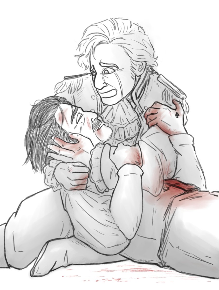 cecillusive's tweet photo. #ofmds2spoilers

Izzy deserved a more meaningful death, if he had to die at all. Take a bullet for Stede, die a hero, be mourned. 
So I made my own version (fic linked below). https://t.co/usjFlaT7wB