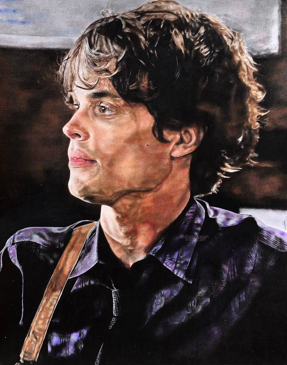 my fourth drawing of matthew gray gubler as dr.spencer reid ”boyband reid” from s5e22 ; ”the internet is forever” of ”criminal minds” ❦ made with colored pencils, time taken is around 30-35 hours (a week) hope you’ll like it! <3 @GUBLERNATION @criminalminds @pumpkin_press