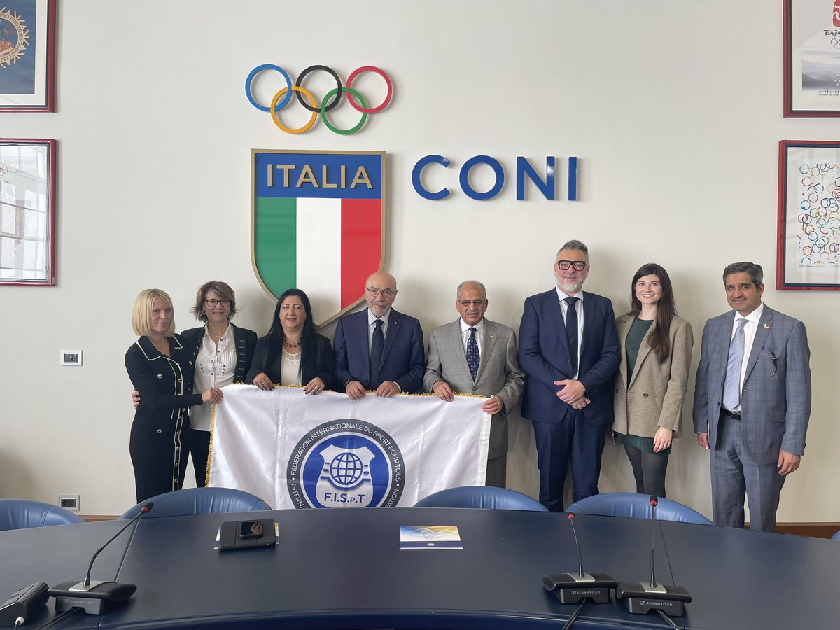 FISpT_Sport's tweet photo. Concluded the EGM of @UESpT , under the auspices of @FISpTSport4All , powered by @FISpT_Sport !
Elected:
- Pres: Michele Barbone
- Vicepres: Anita Pariani
- Vicepres: Veneta Petkova
- Treasurer: Niki Machaira
- SG: Arturo Steffe
- BM: Oleksandra Boliak
- BM: Marco Zerbini https://t.co/UDngdhMfdq