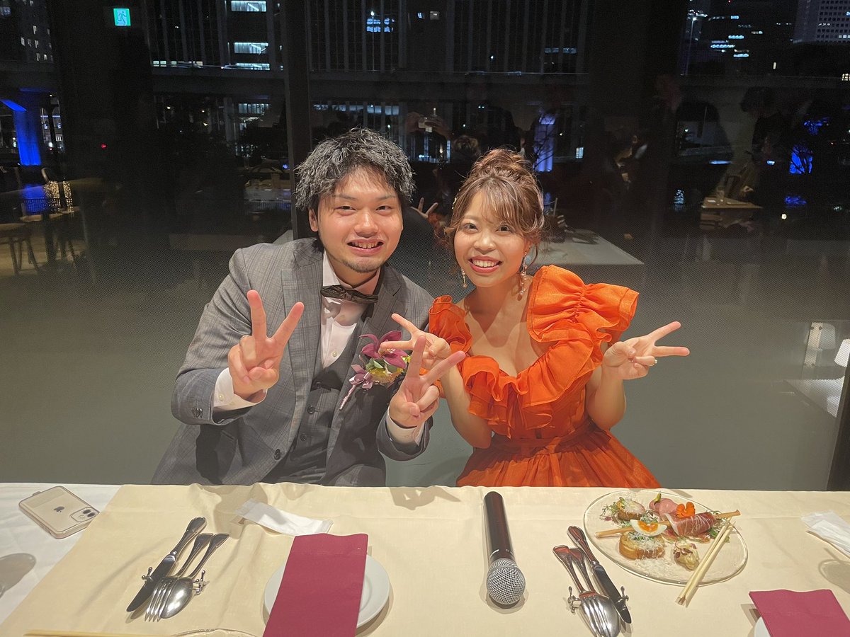 Ri_hrn's tweet photo. HappyWedding🤵🏻‍♂️💒👰🏻‍♀️
@kazuhiro0827 https://t.co/SQw3thTeJa
