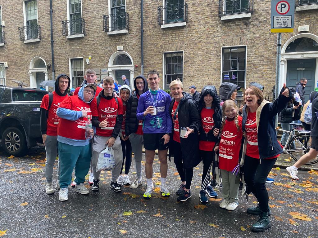 Well  done to Harry Linehan, third year student nurse <a href="/CUH_Cork/">Cork University Hospitals</a>, who completed the Dublin City Marathon today in memory of his dad John Linehan. A huge thank you from the Acute Oncology Team to Harry and his supporters <a href="/CUHCharity/">CUH Charity</a>