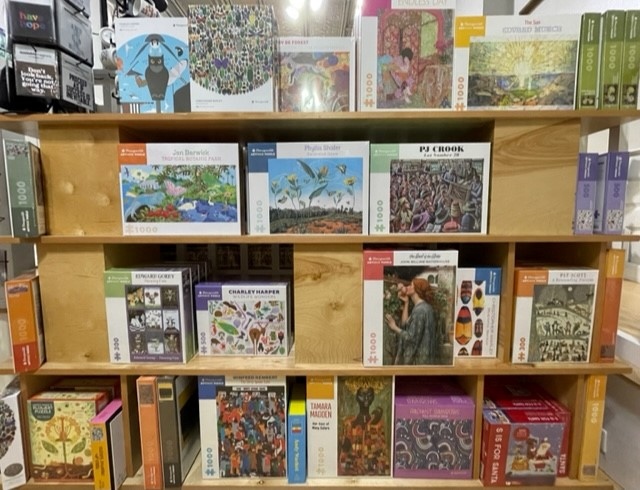 Puzzles! Puzzles! Puzzles!  Do you like jigsaw puzzles as much as we do?  We have just restocked our selection and there are so many good ones to choose from.  

#independentbookstore #shoplocal #oldtownwinchesterva