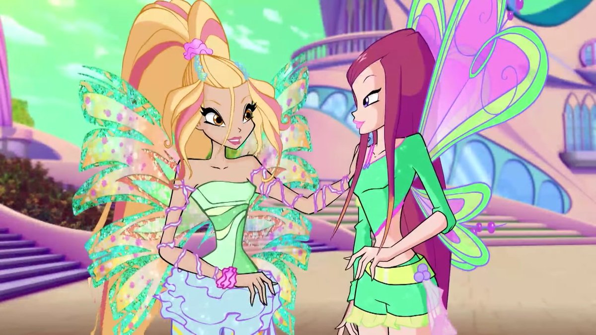 WinxOfElements's tweet photo. I think I'm one of the few Winxers to be actually glad that the Winx have so many transformations. 
Not many magical girl shows were so successful to get a 2nd power-up, let alone 20. 
I think it's a distinctive tract of our fairy girls 🦋

#winx #winxclub https://t.co/k9tmOEYp59