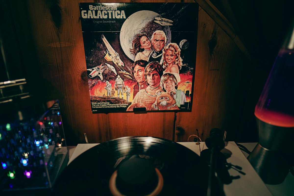 #nowspinning Battlestar Galactica Original Soundtrack (1978) #soundtracksunday