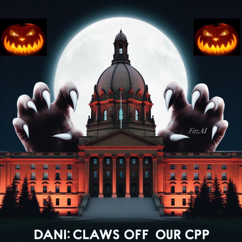 fitzs's tweet photo. @ABDanielleSmith #AlbertaPensionPlan is no plan at all #SaveOurCPP
#ableg #ABgov #UCP #NDP https://t.co/PLTqnMOfWn