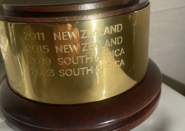South Africa 2023 🏆🏆🏆🏆 🎉 #Springboks #RSAvNZL #RWC23Final #rugbyworldcup2023 #champions