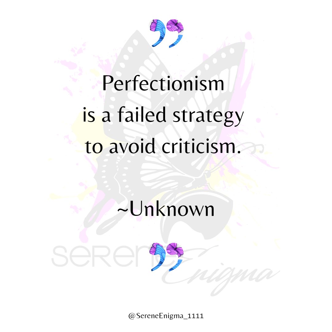 EnigmaSerene's tweet photo. 🦋 The crazier thing is, it doesn't work anyway. You'll never be able to stop EVERY ONE from critisizing you. So don't do it. 

🗣Comment below 👇🏽 &amp; DM me "Wake Up" for more deets on how you can live your best life starting NOW.

#sereneenigma #va   #perfectionistproblems https://t.co/lLU2k0mehU