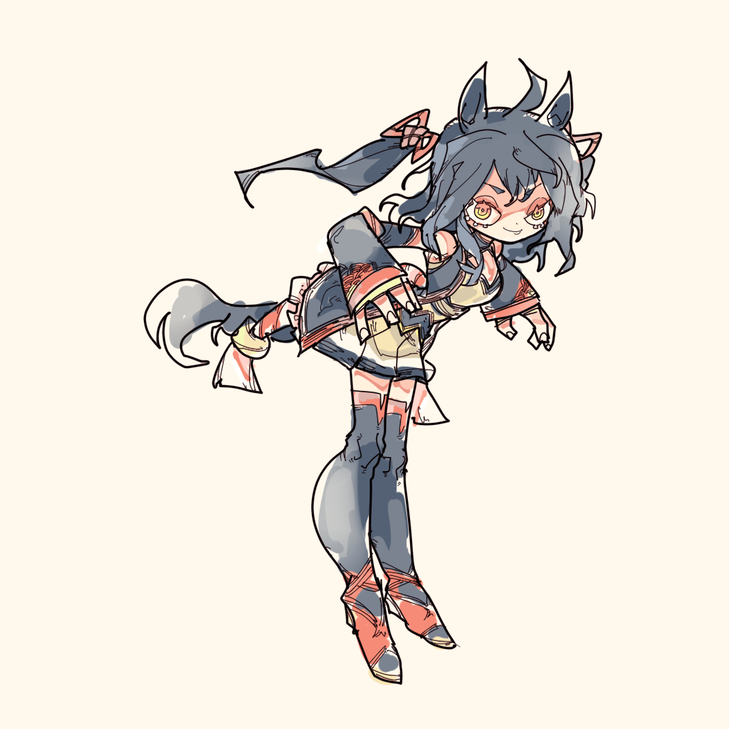 キタサンブラック(ウマ娘) 「」|ちぐ齒莖ダサわやかのイラスト
