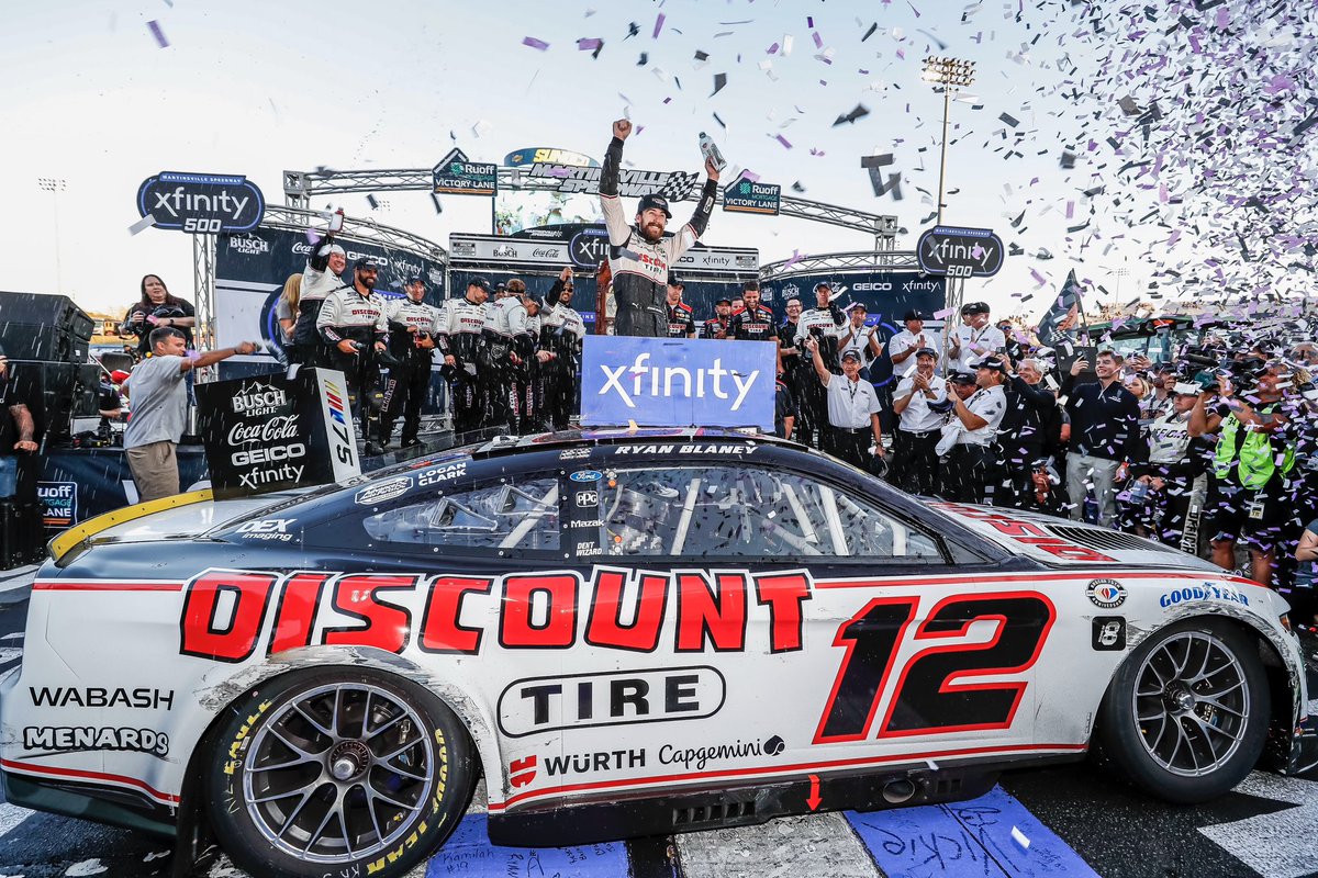 THAT 🏆 FEELING!!!!!!!  <a href="/Blaney/">Ryan Blaney</a>