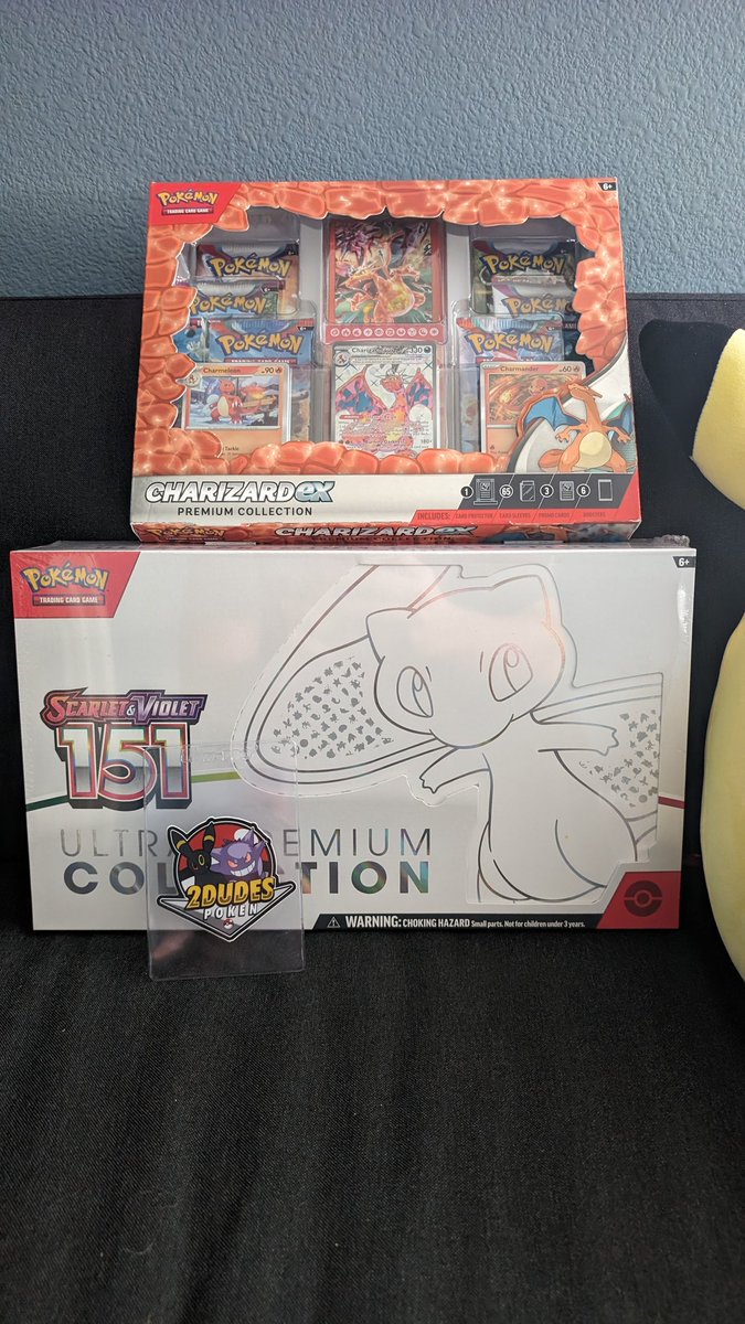 2DudesPoken's tweet photo. Want a chance to win one of the items below? Come check out and subscribe to our YouTube channel. Doing a live stream this Friday 11/3 for paradox rift release. Follow for more details
✓ Retweet
✓ Follow
✓ Tag a friend

#PokemonTCG #paradoxrift #Pokemongiveaway #pokemon151 https://t.co/CWAUWUZOWI