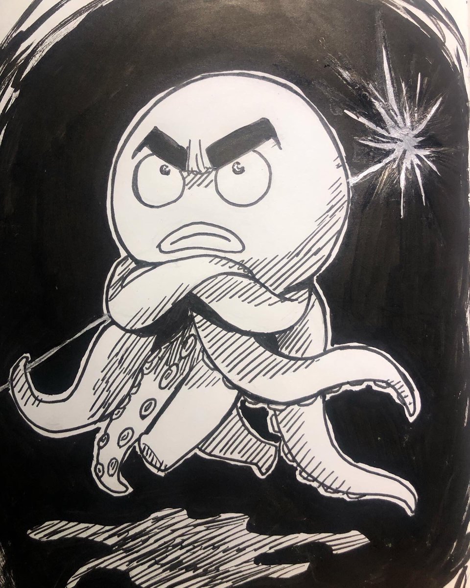 Lijipen's tweet photo. Inktober 2023 (version MCH)
Jour 27 = Pieuvre 🐙 

Un personnage qui m’a beaucoup marqué dans hxh, ikarugo 🫶
Merci à @human_academy_europe !

#drawing #draw #dessin #art #artist #manga #inktober #challenge #concours #anime #hxh #ikarugohxh #pieuvre #jour #noir #animal https://t.co/37Nh2dQUiC