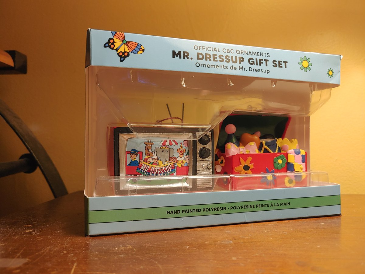 Look at the cool gift I got. #MrDressup