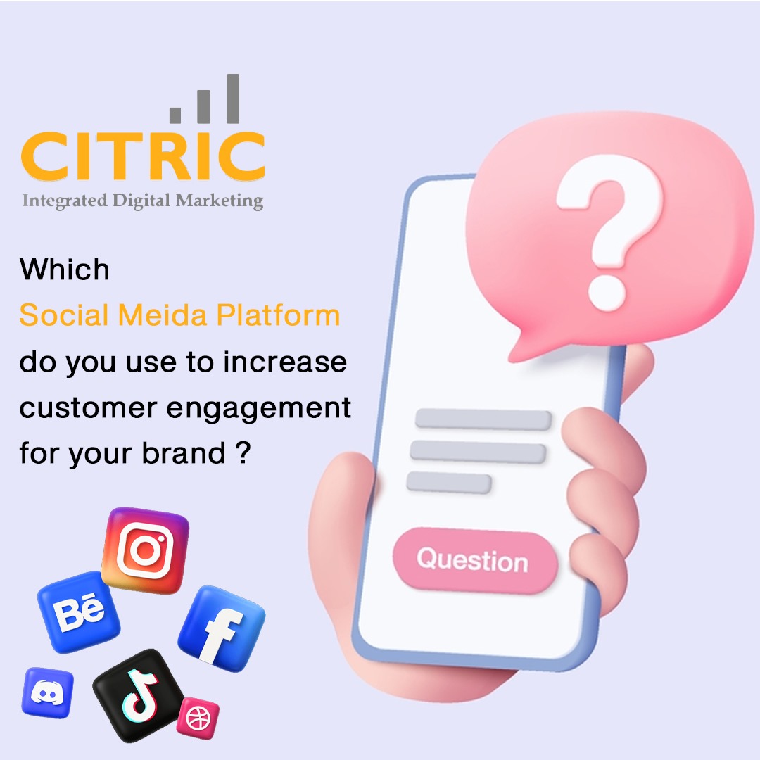 citricidm's tweet photo. our opinion counts! Comment below and tell us which social media platform you use to connect with our brand
#citircidm #digitalmarketingagency #socialmediamarketing #socialmediaagency https://t.co/PMGglyh4S2