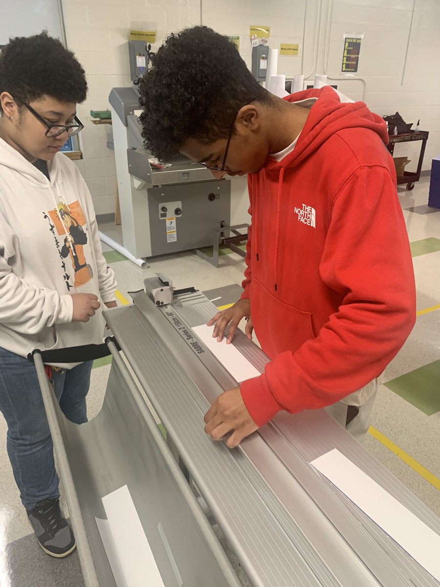 Students hard at work all week! 11th grade- video composition techniques/ editing with Premiere. 9th and 10th- graphic design/printing concepts with photoshop. 12th graders-using Indesign for page layouts! workplace skills happening here in every tech program <a href="/PCTAProvidence/">PCTA</a>