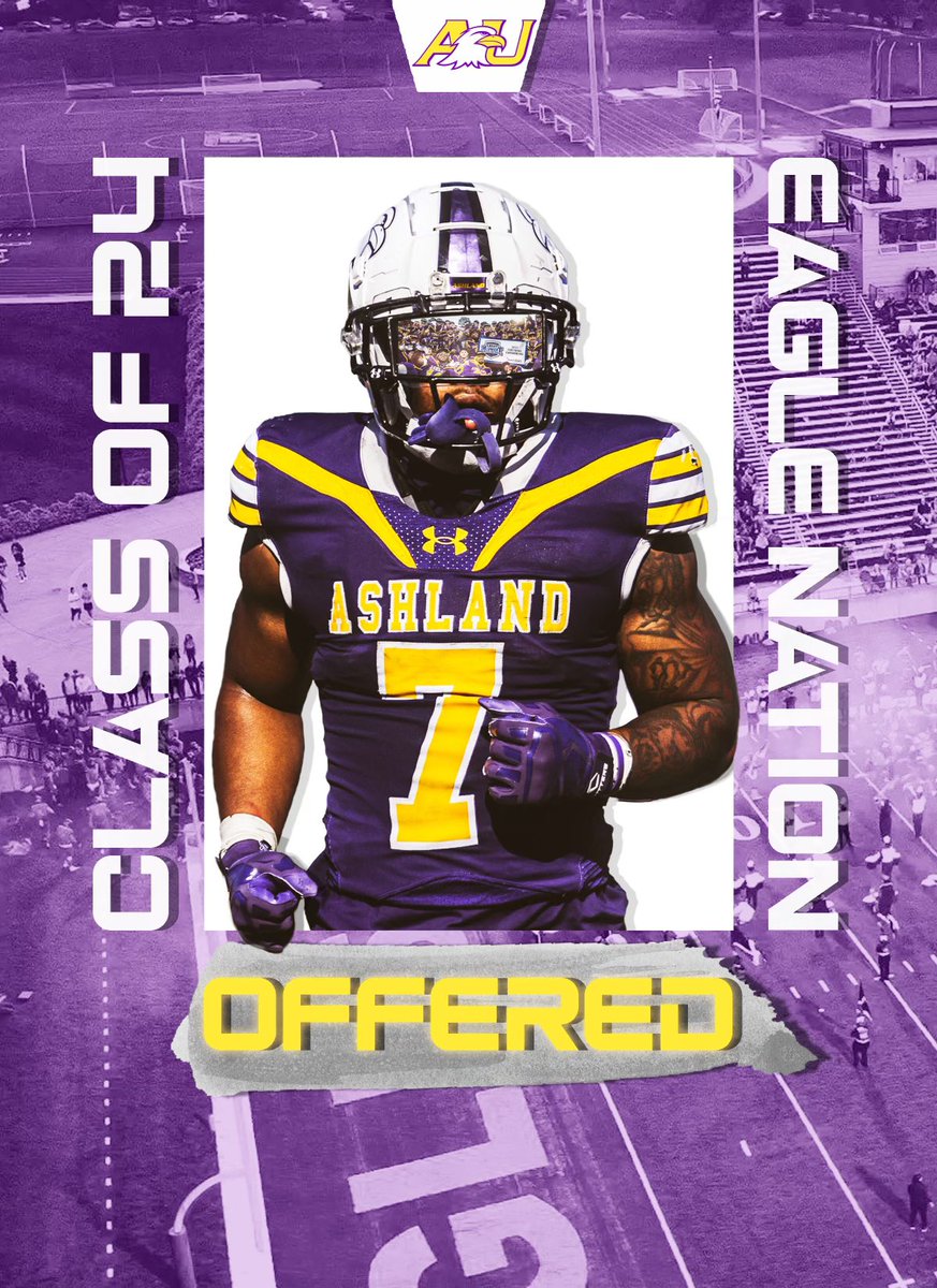 aboden76's tweet photo. After a great visit and conversation with @coach_geiser, I am excited to announce I have received an offer to play for  @AshlandFB! @JimCordle63 @Coach_Orsini @dirk_conner @PerrysburgFB https://t.co/z7VuRxSw4I