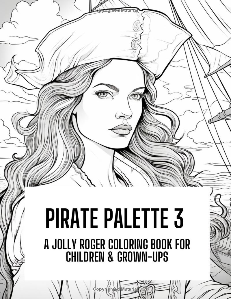 ColorBooksBy351's tweet photo. Book #47 is called "Pirate Palette 3: A Jolly Roger Coloring Book for Children and Grown-Ups".

Check this book out on Amazon:
https://t.co/U7pSmWIaf9
Like, Share, Follow!
Facebook: https://t.co/sRPRkDPcba
Instagram: https://t.co/N4NtU9FJZ8
X: https://t.co/6QIHL9cjwu https://t.co/G0b1h8FVjG