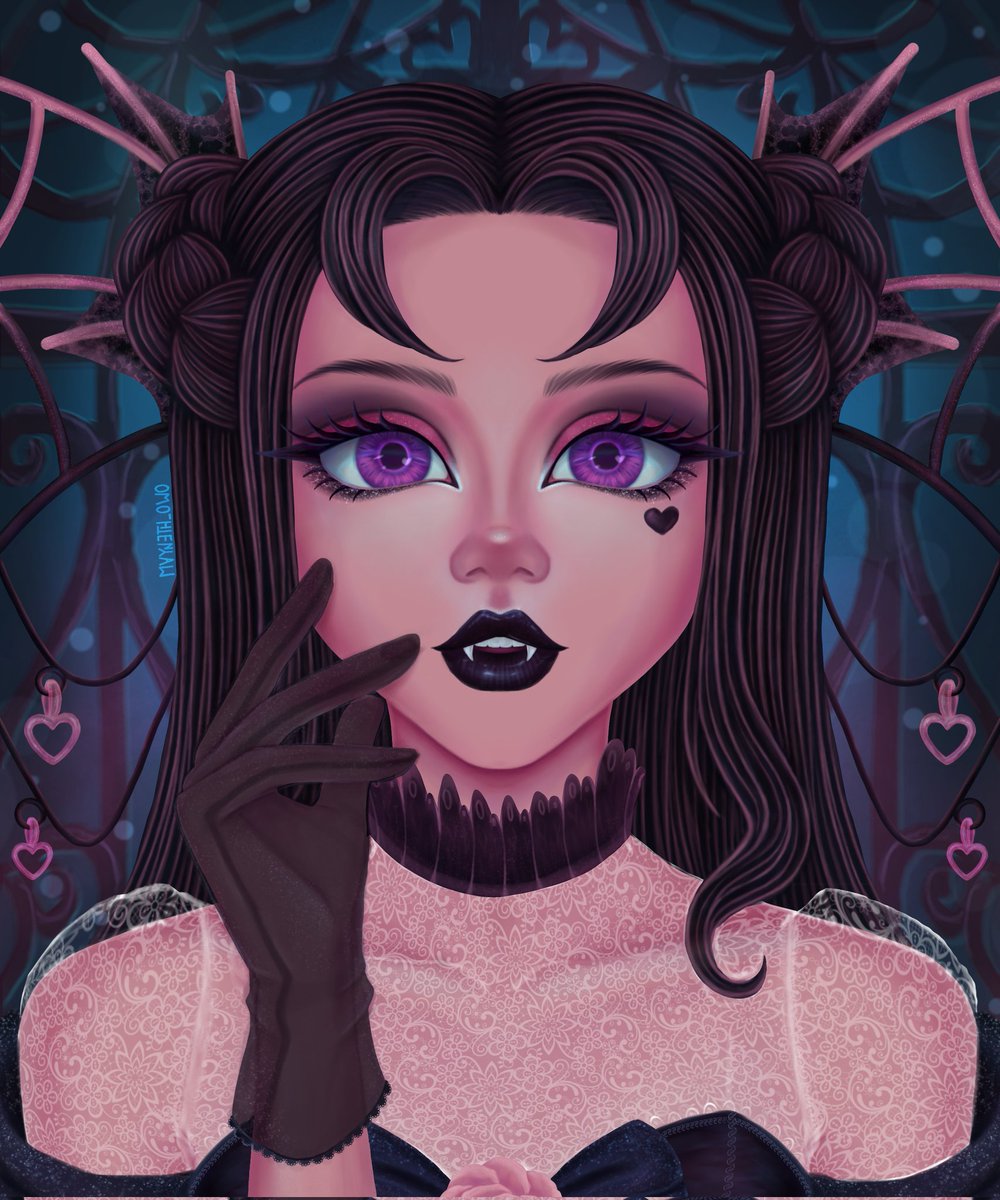 mayneth_owo's tweet photo. 🦇🩷Draculaura Vampire Heart 🩷🦇
Estoy esperando con ansias a que me llegue esta muñeca c: así que por mientras hice un fanart de ella para ponerlo de fondo junto con mi colección 🖤
#MonsterHigh #DraculauraVampireHeart #DraculauraFanart #MonsterHighCollector #digitalart https://t.co/C8ricBDALd
