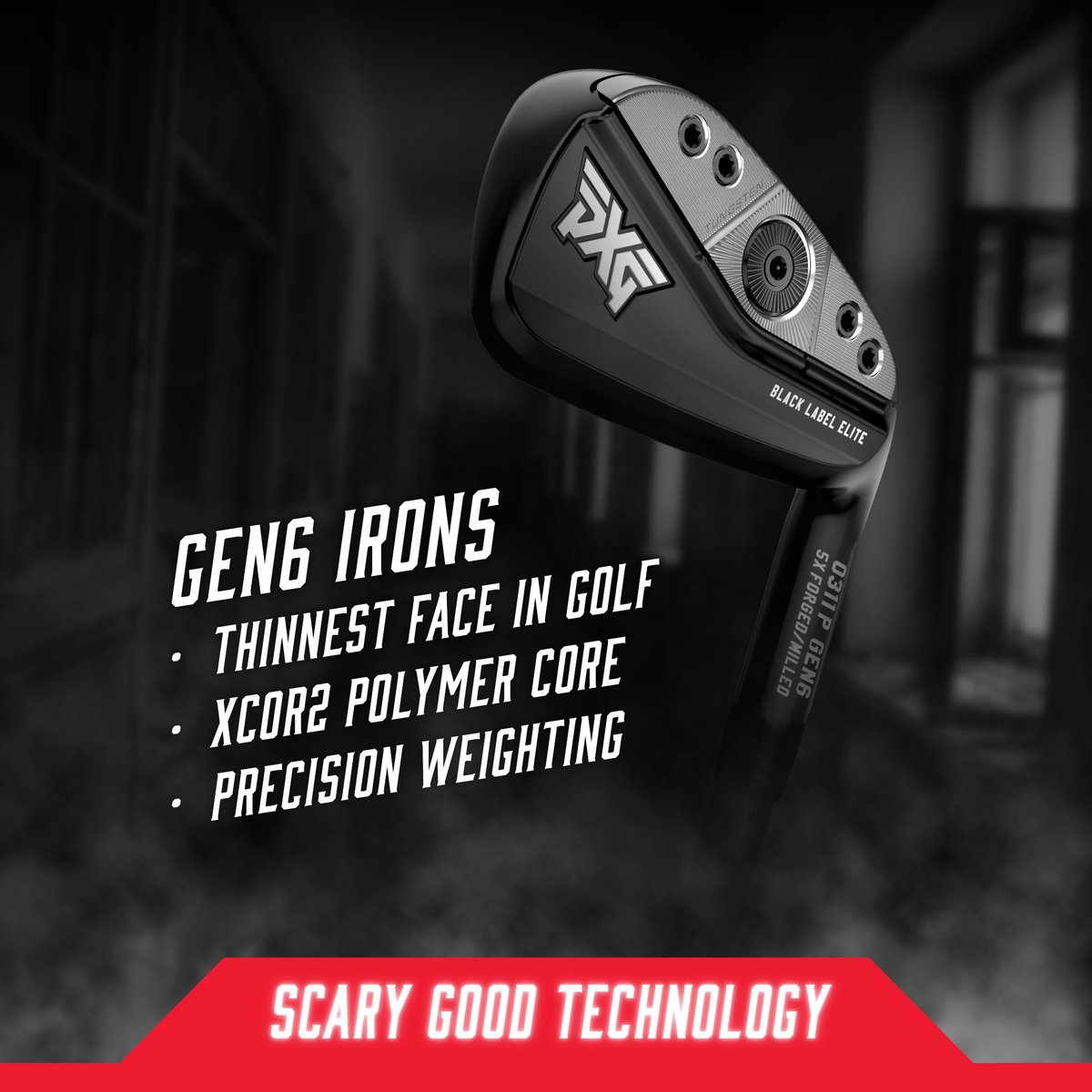 pxg's tweet image. How would people describe your irons game? If it&apos;s not &quot;SCARY GOOD!&quot; then it&apos;s time to add #PXG GEN6 Irons to the bag. The technology inside is hauntingly helpful in giving you more accuracy and forgiveness.

pxg.golf/470yUyA

#GolfIrons #GolfTechnology