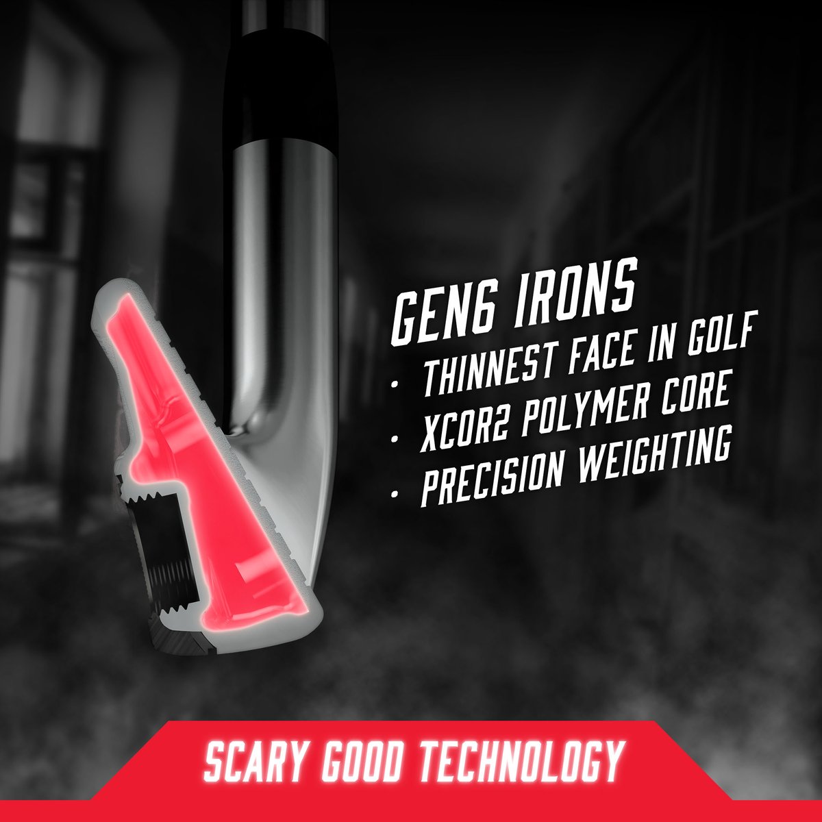 pxg's tweet image. How would people describe your irons game? If it&apos;s not &quot;SCARY GOOD!&quot; then it&apos;s time to add #PXG GEN6 Irons to the bag. The technology inside is hauntingly helpful in giving you more accuracy and forgiveness.

pxg.golf/470yUyA

#GolfIrons #GolfTechnology