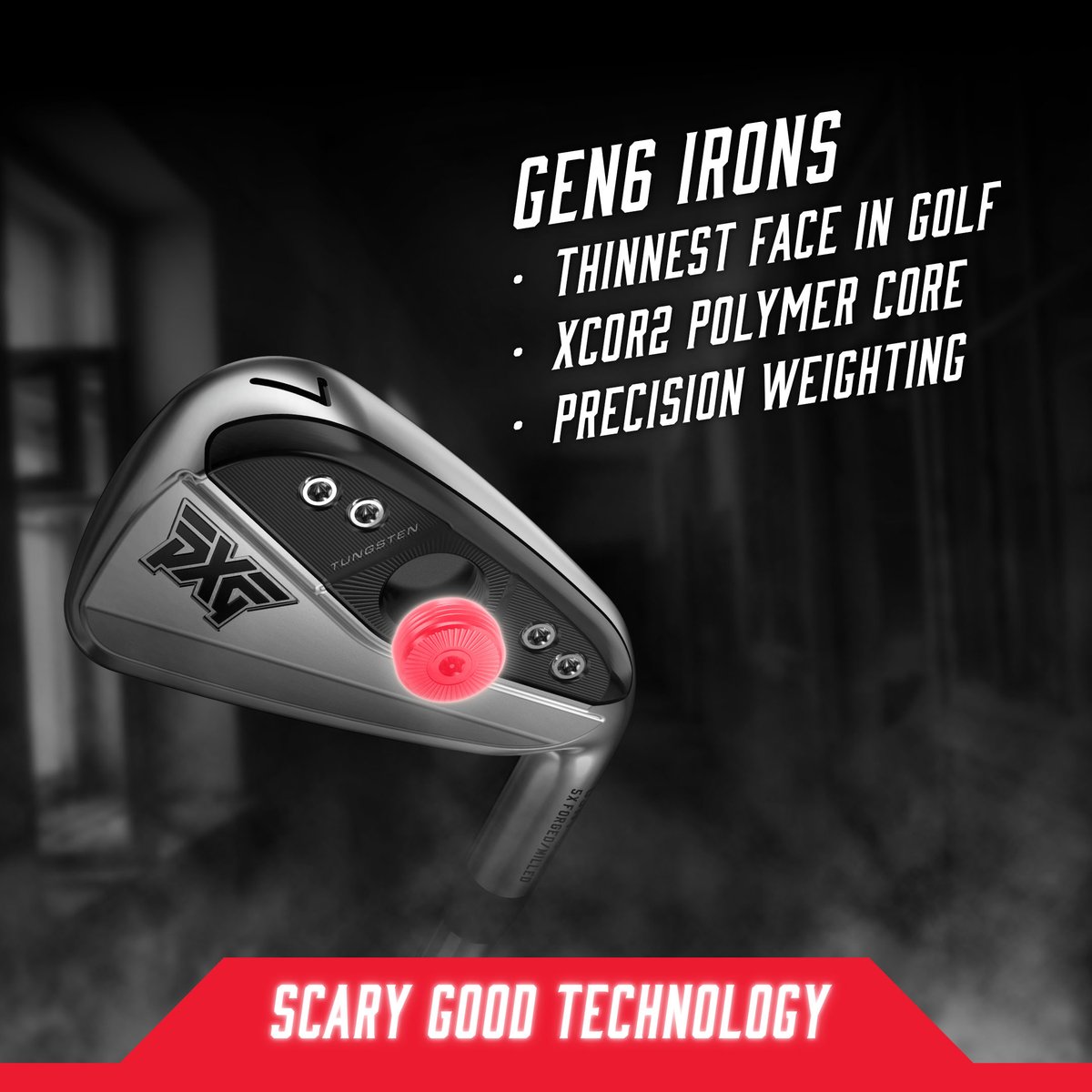 pxg's tweet image. How would people describe your irons game? If it&apos;s not &quot;SCARY GOOD!&quot; then it&apos;s time to add #PXG GEN6 Irons to the bag. The technology inside is hauntingly helpful in giving you more accuracy and forgiveness.

pxg.golf/470yUyA

#GolfIrons #GolfTechnology