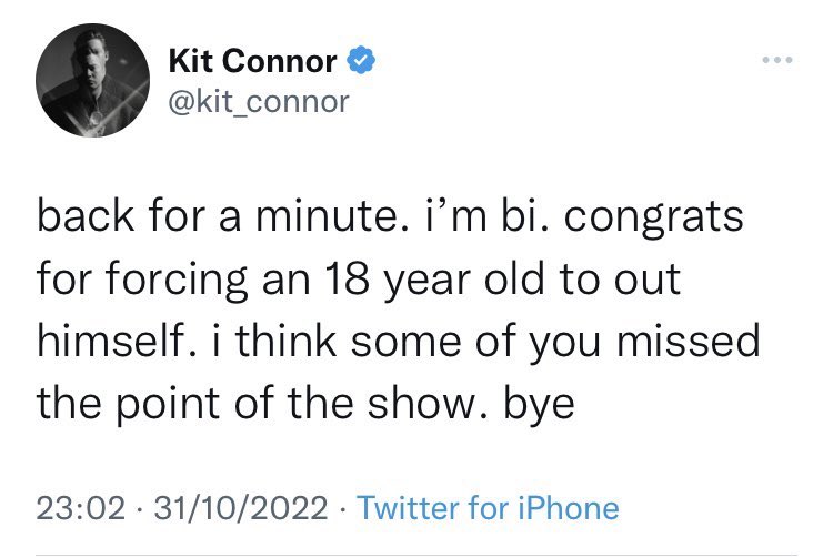 thelydiatar's tweet photo. 🏅 22ND PLACE - REAL PEOPLE CAN’T QUEERBAIT 🏅

4.369 votes (1,47%)
can’t they tho? https://t.co/CYPG2JgzRU