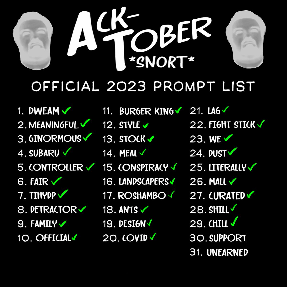 darksy_dephil's tweet photo. Two more days and I've proven myself worthy.
Of what? I dunno. But it sounds like something Phil would say.
Thanks for keeping up with #Acktober https://t.co/kiQjj5K9Bn