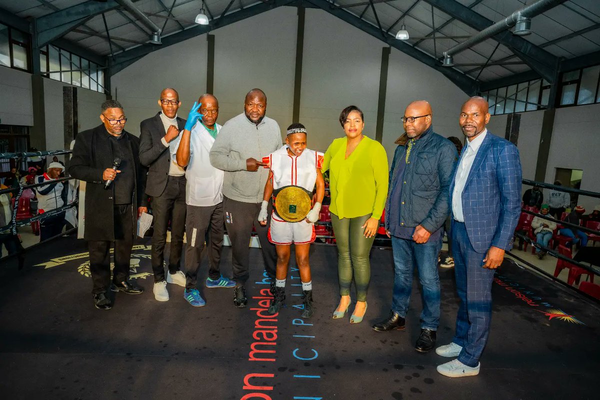 In this moment, everything makes sense🥊🔥 Thobela Nyanda, a Champion 🏆 #BSAWSERIES