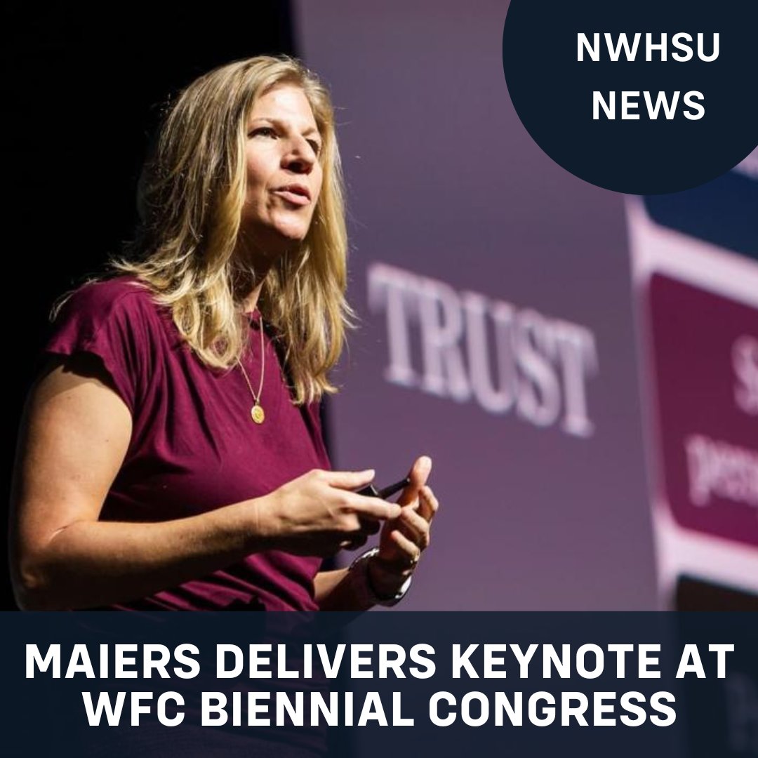 NWHSU's Michele Maiers, DC, PhD, MPH, delivered the keynote address at the 17th World Federation of Chiropractic (WFC) Biennial Congress. The congress in Queensland earlier this month highlighted patient-centered, inter-professional and collaborative care. bit.ly/maierswfc2023