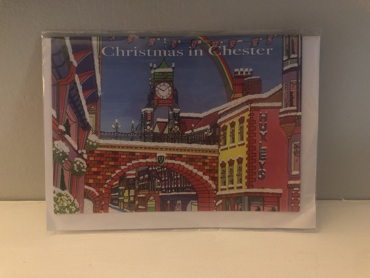 Finally got something from <a href="/LittlerArt/">The Littler Places 🎨🎁</a> at Chester cathedral and I absolutely love it 🥰