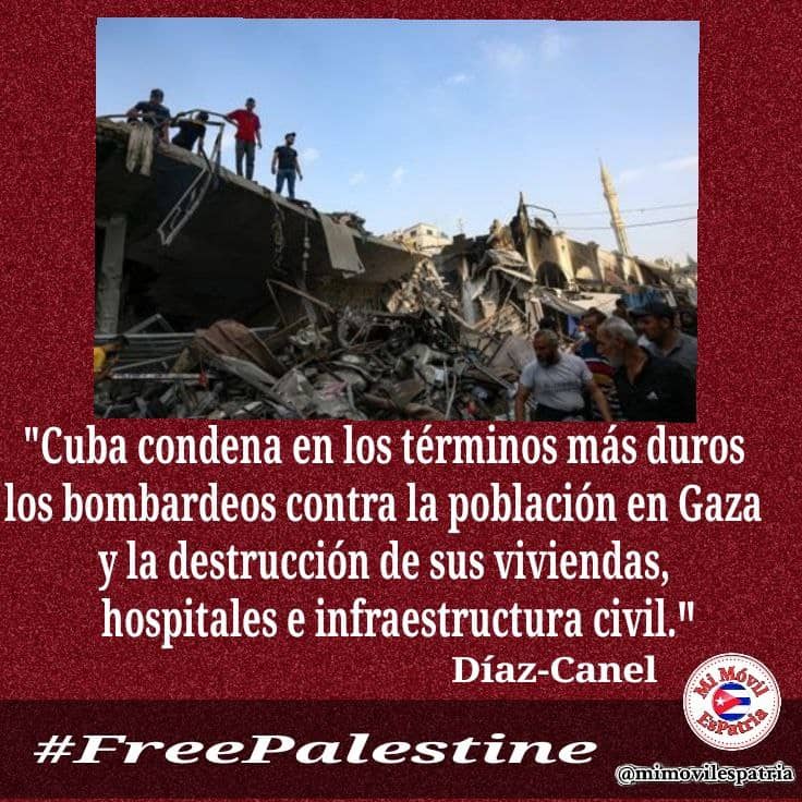 ¡Nada puede justificar lo que está haciendo el ejército de Israel en Gaza!No es una guerra: es un genocidio contra niños, mujeres, contra la población civil. 
#StopGazaGenocide 
#FreePalestine  <a href="/RenGallego3/">René Gallego</a> <a href="/JLBrocheLorenzo/">Jorge Luis Broche Lorenzo</a>