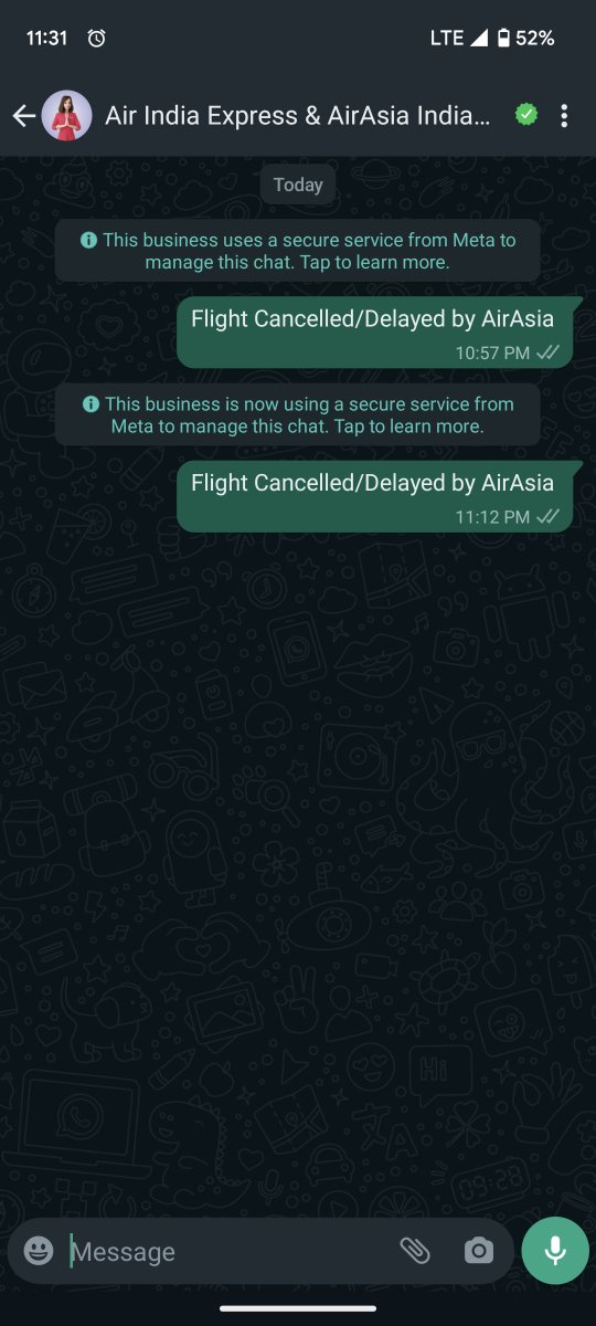 _vinod10's tweet photo. @AirIndiaX Already contacted your bot. First make sure it works and then suggest it. https://t.co/3CY1zWbvrJ