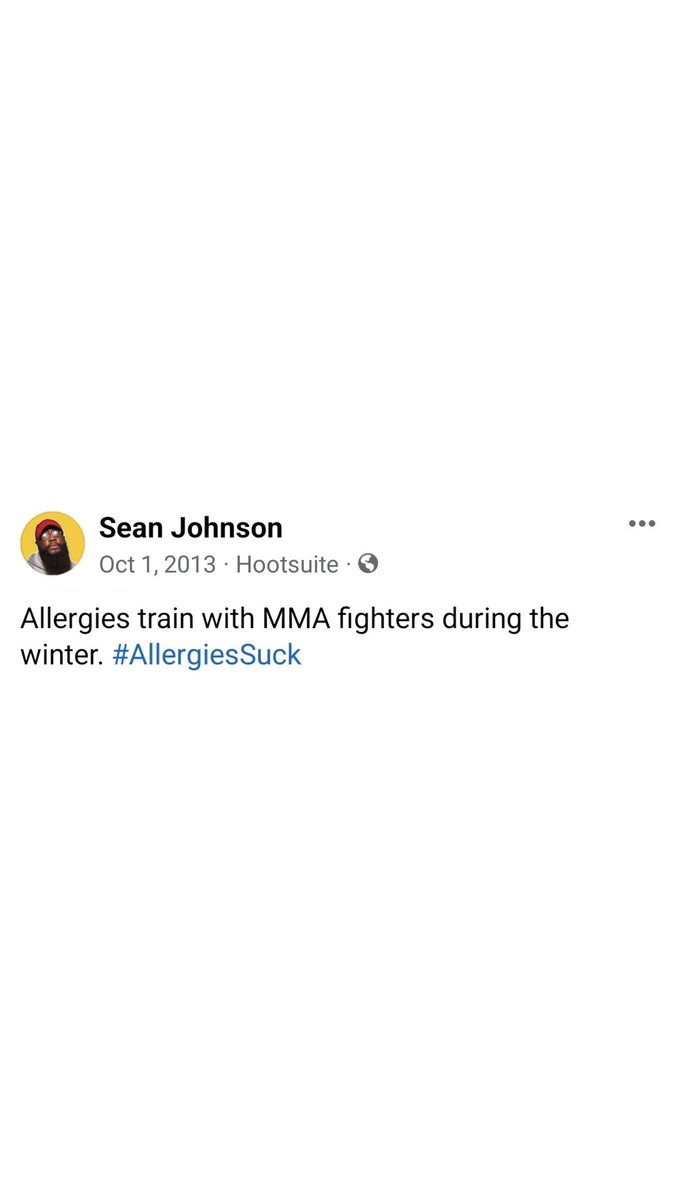 Welcome to my TED Talk on 'Allergies'...