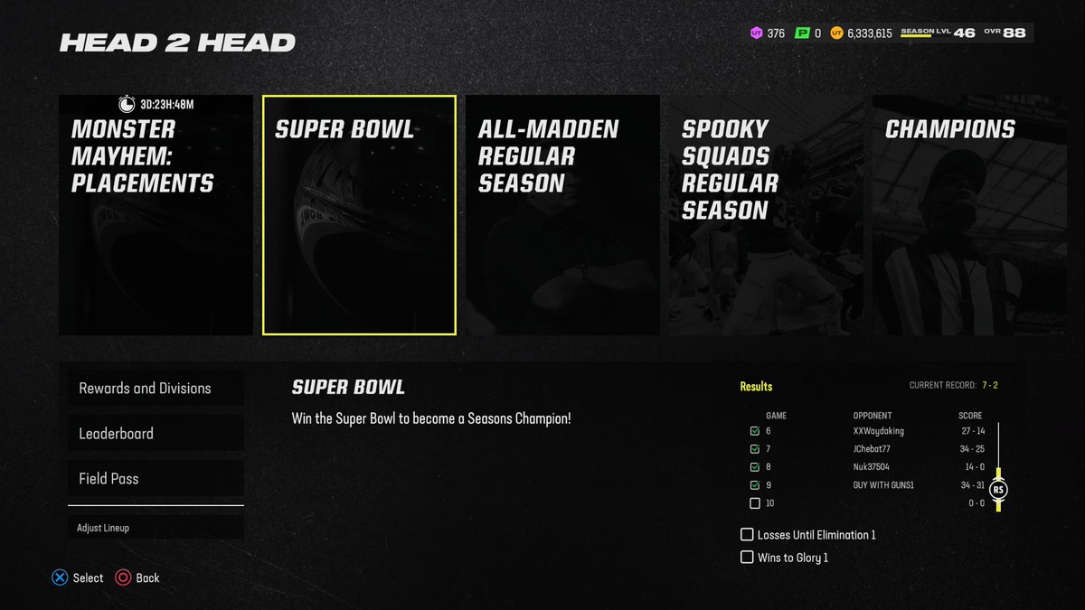 ColtsJs's tweet image. Hell season #PS5Share, #MaddenNFL24