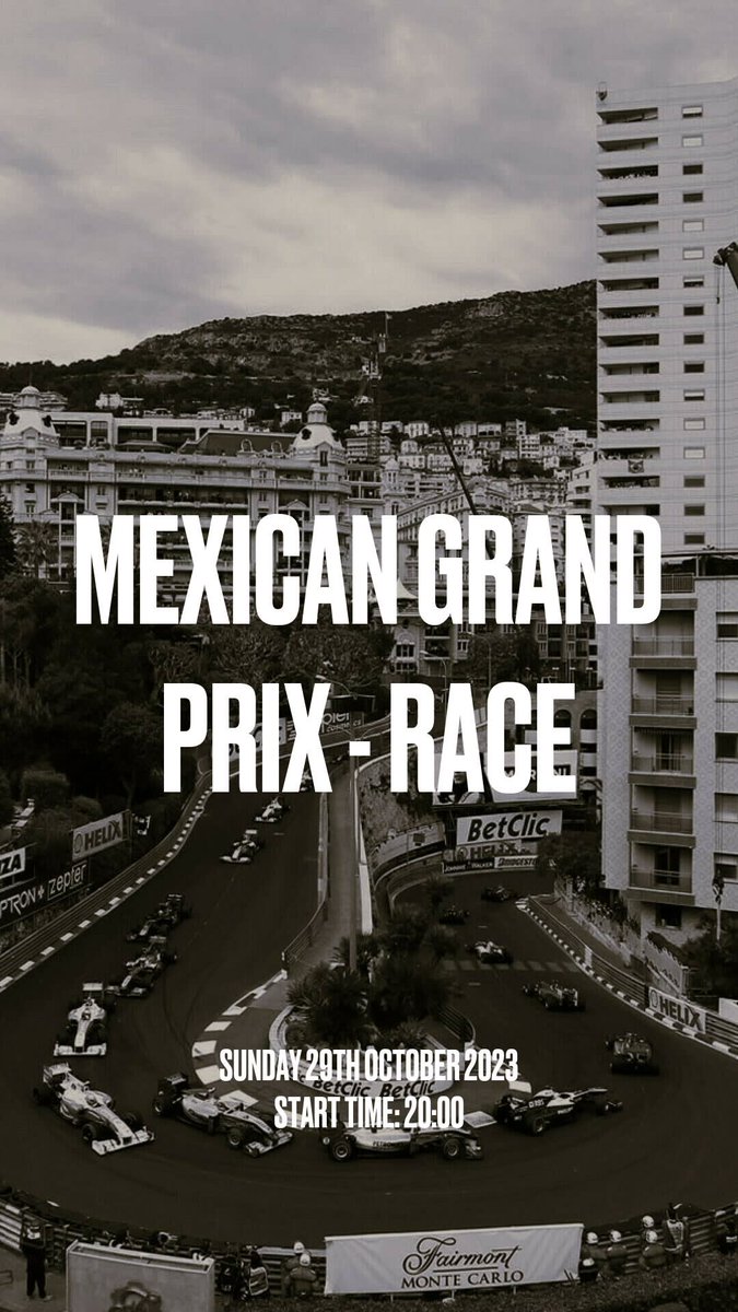theactresspub's tweet photo. LAST UP // Mexican GP tonight 8pm 🏎️ 🏁 https://t.co/3mC0CRY9RL