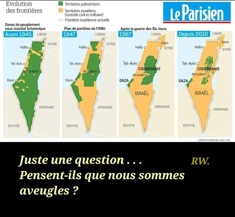 ManuelDUPONT7's tweet photo. @avnersolal Vous avez une culture historique bien à vous! La palestine a toujours existé où les juifs, les arabes et les chrétiens et d'autres vivaient ensemble. Puis les Britanique ont donné une partie de la Palestine à l'Israël et voici la suite... https://t.co/bSFvSpd783