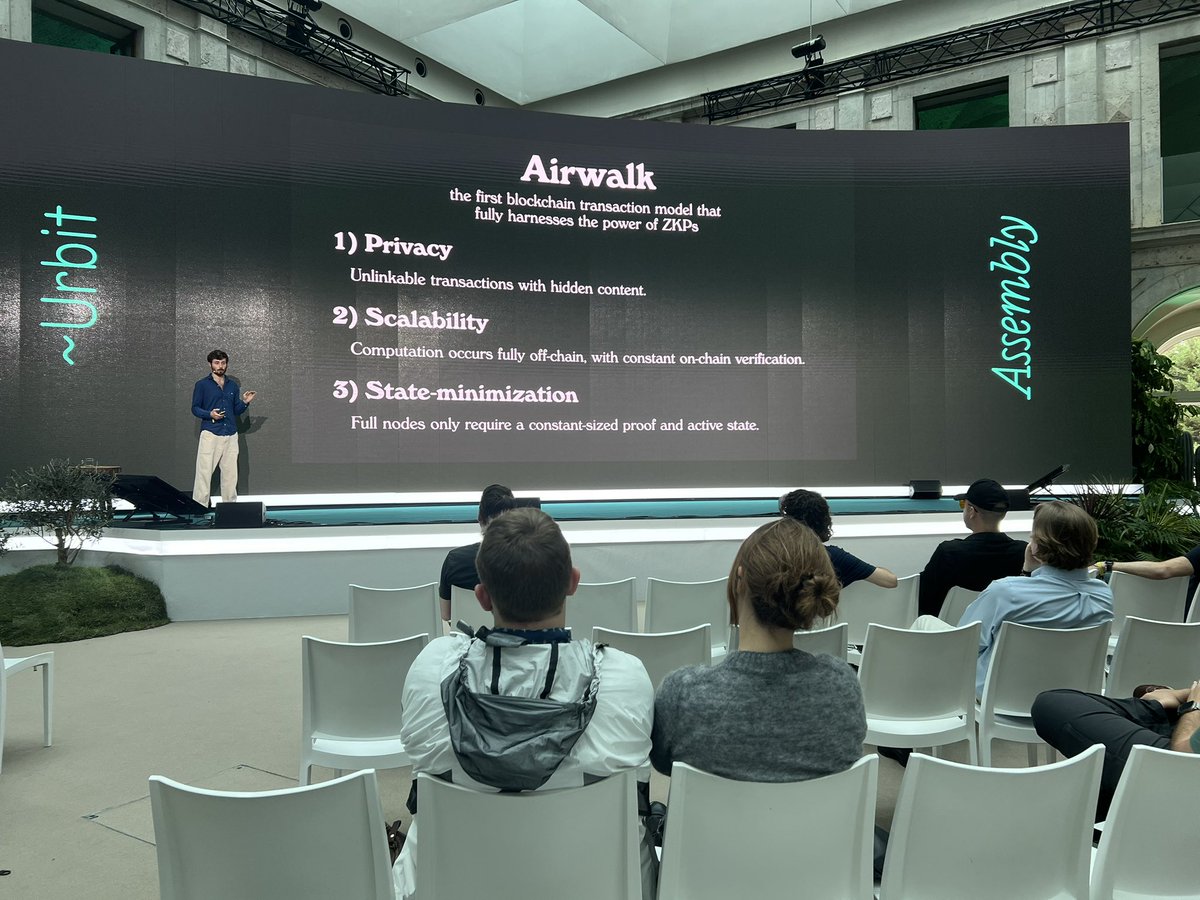 Paradigm shift for not only Urbit, but a true ZK L1. Historic moment in personal sovereign capital and private financial capital. @zorp <a href="/urbit/">Urbit</a>