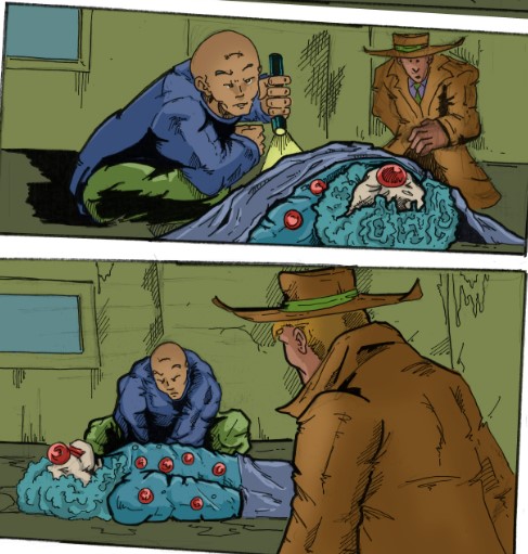 TRIBESTUDIOS's tweet image. Anyone also scared of clowns? Just me? What is going on and where is Comic Bug? I need help! #Halloween #ComicBug #Comics #Indie #book