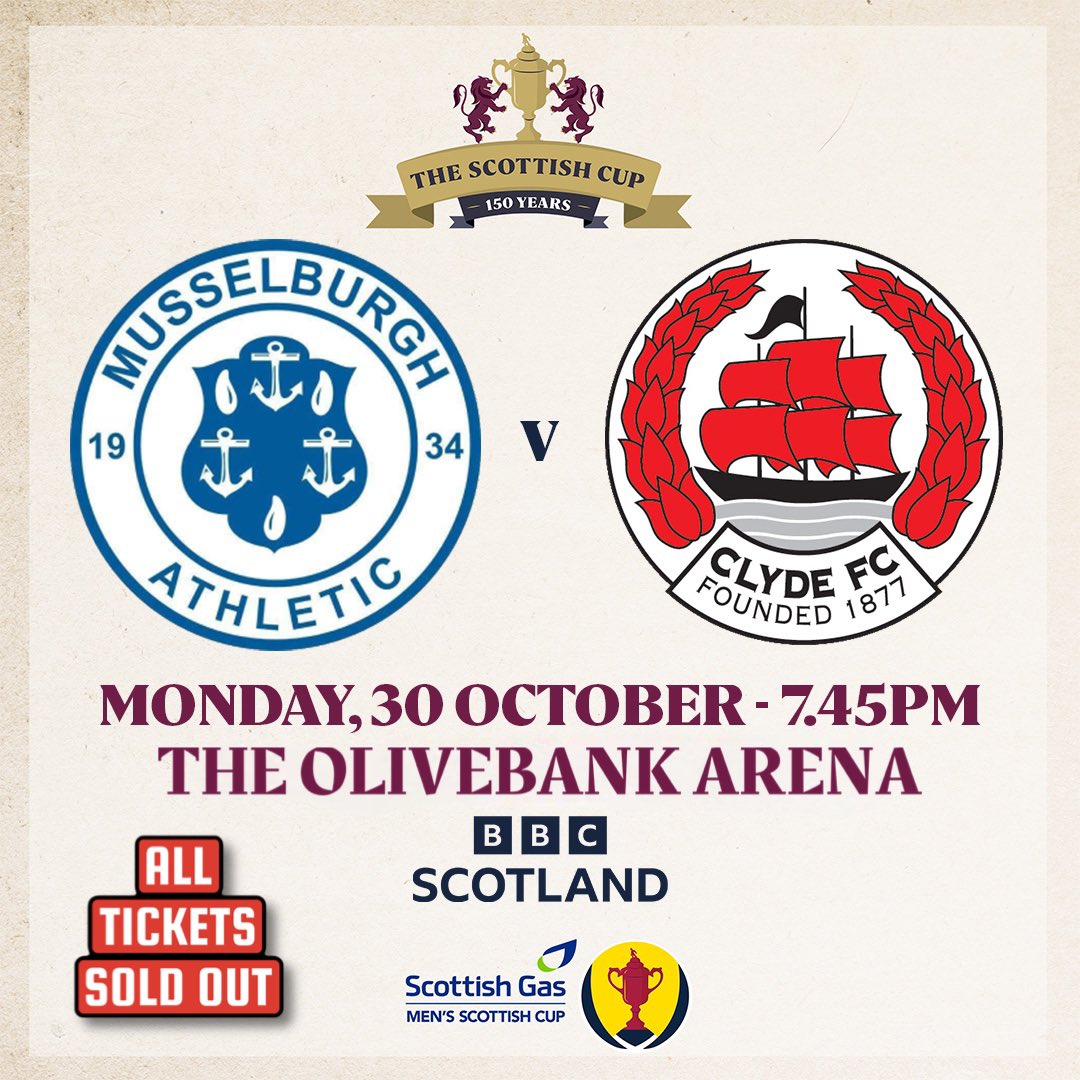 ‼️ Supporters Information ‼️

Ahead of undoubtedly one of the biggest games in the club’s history please have a read of some important information you should know if you are heading along to Olivebank.

⬇️⬇️⬇️⬇️⬇️⬇️⬇️⬇️