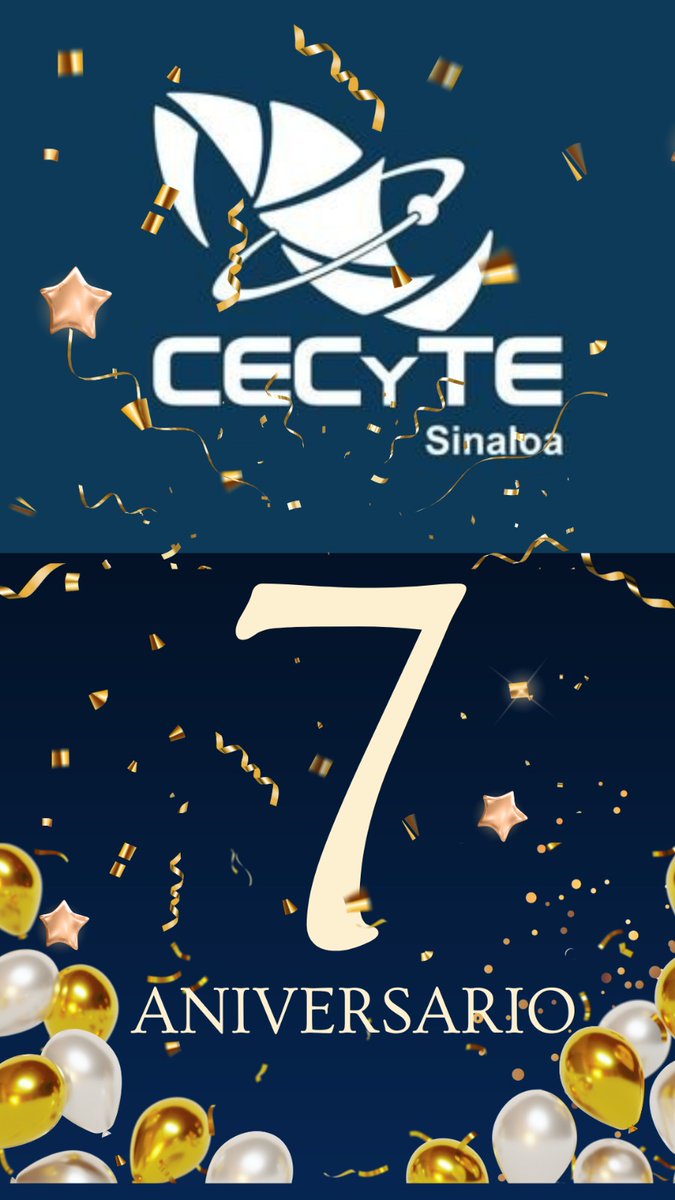 CecytesMazatlan's tweet photo. #Aniversario #cumpleaños 
#CECYTE #Sinaloa #Octubre @CECyTESin @ccecyte @samuelcolin2050 @sutcecytesin1 
Feliz aniversario a nuestra Institución Educativa y feroz cumpleaños a nuestra Directora General  @EmmaKarinaMilln https://t.co/e6IkjIRwWN