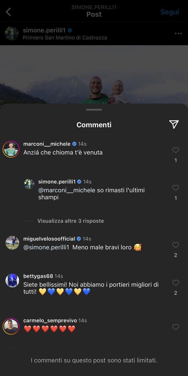 wamangituka95's tweet photo. Cuor di leone #perilli che limita i commenti…
Paura di ricevere insulti da parte dei tifosi della #Juventus? https://t.co/zSloeDBBwk